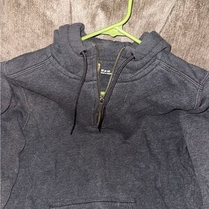 Women’s Gray Half-Zip hoodie